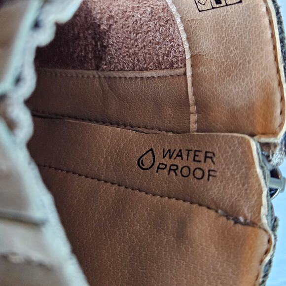 Vionic Wilma Olive Nubuck Ankle Boots Waterproof Women's Size 6 Fall Winter - Picture 11 of 12